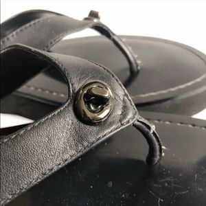 EUC Coach flip flops